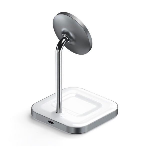 ALUMINUM 2-IN-1 MAGNETIC WIRELESS CHARGING STAND